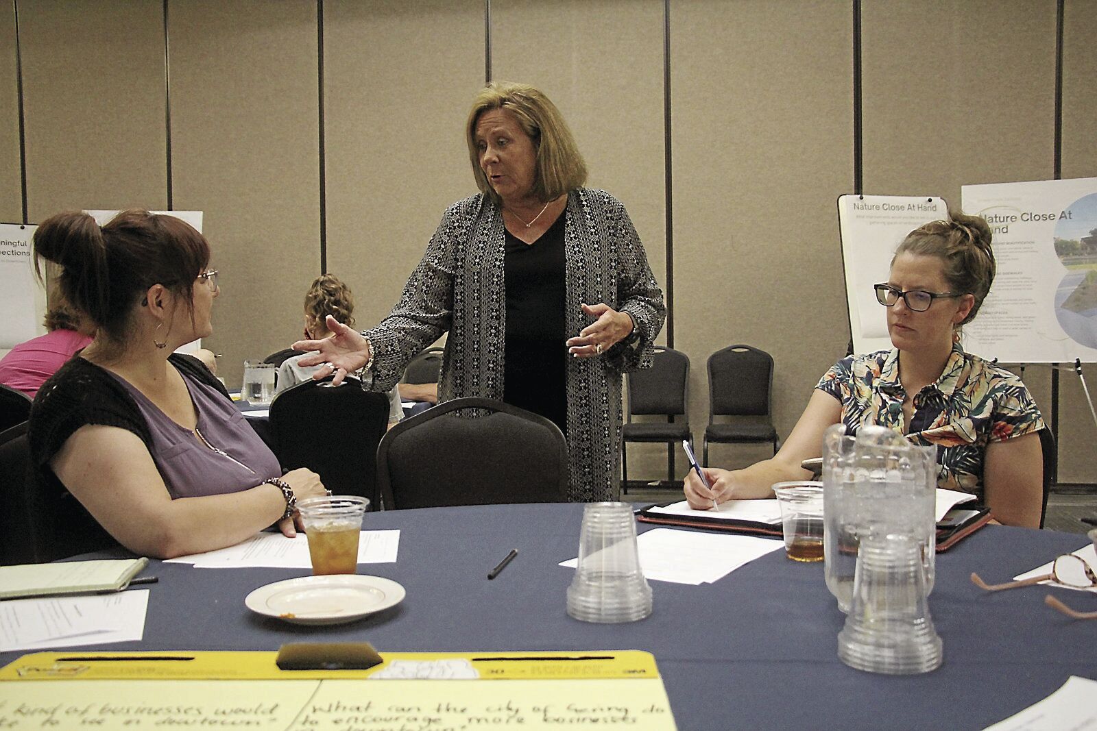 Residents suggest improvements for downtown Gering at open house event